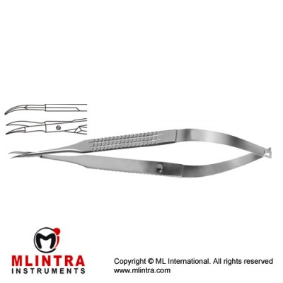 Vannas Micro Scissor Curved Stainless Steel, 16 cm - 6 1/4"